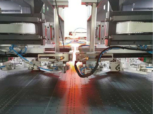 سیستم کنترل PLC ماشین ساخت جعبه کاغذ اتوماتیک با کاغذ صورت اندازه 700420300 و 1206080 میلی متر برای تولید