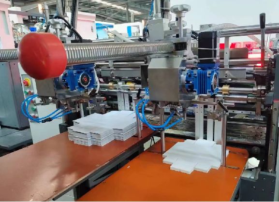 دستگاه ساخت جعبه مقوایی اتوماتیک هوشمند چند منظوره 2 در 1 با سرعت بالا 50-70 عدد در دقیقه