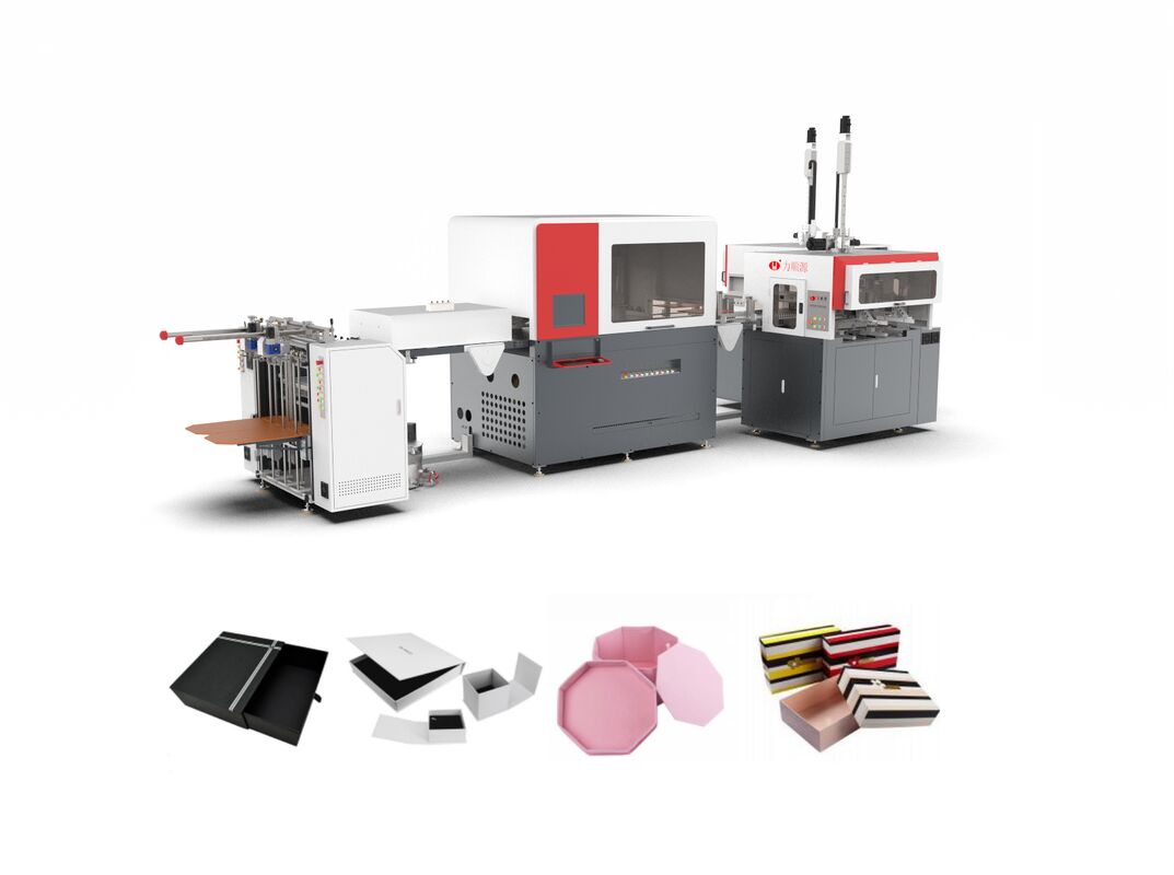 Customized Automatic Rigid Box Making Machine Featuring PLC Control System for Enhanced Packaging Production and Control