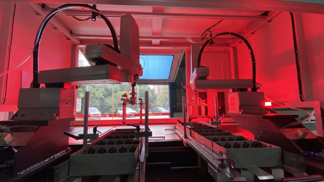 دستگاه ساخت جعبه مقوایی سخت با تغذیه دوگانه و شکل‌دهی دوگانه، سرعت بالا، دقت بالا، کنترل سروو کامل