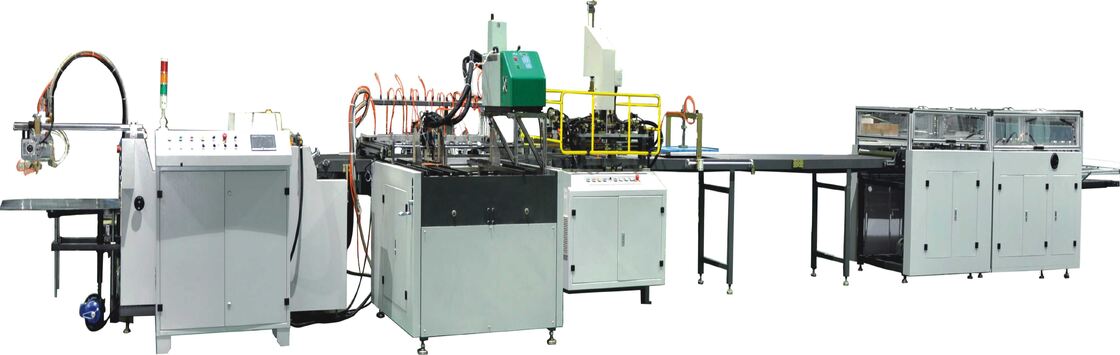 دستگاه تمام اتوماتیک جعبه سازی کاغذ با کنترل فوتوالکتریک با دقت بالا، سیستم کنترل صفحه لمسی PLC، سرعت کار 20 تا 30 قطعه در دقیقه