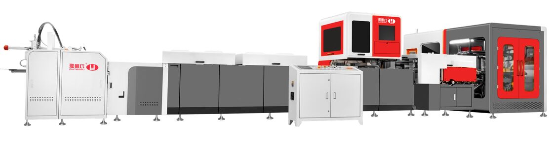 سیستم تولید جعبه هوشمند با سرعت بالا 20-30pcs/min مناسب برای جعبه های شراب جعبه های لوله ای