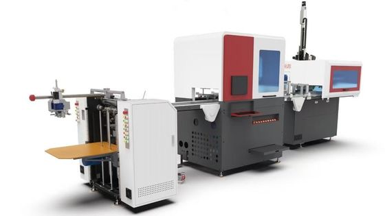 دستگاه ساخت جعبه سخت با سرعت تولید بالا 32 عدد در دقیقه