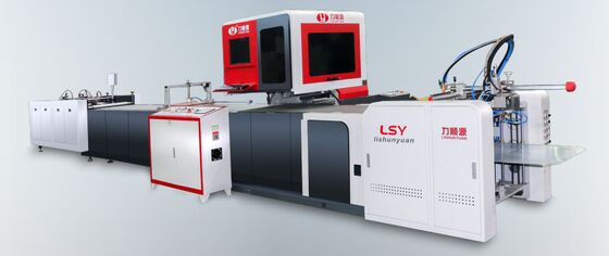 سیستم بسته بندی کامل ماشین دید برای جعبه های تلفن همراه، جعبه های کیک ماه، جعبه های چای