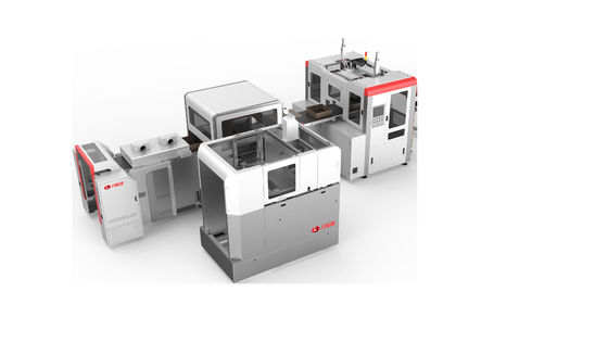 LY-HB2500CK با سرعت بالا 35-45 عدد در دقیقه دستگاه ساخت جعبه سفت و سخت هوشمند برای آرایش / جواهرات / ساخت جعبه شراب